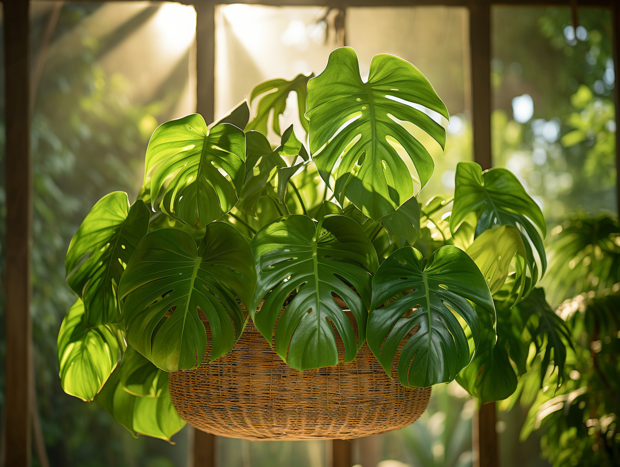 monstera deliciosa hydroponique