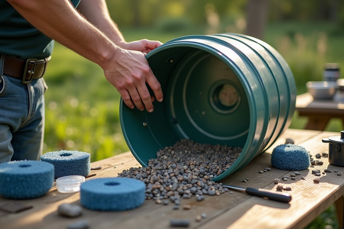 bassin filtration