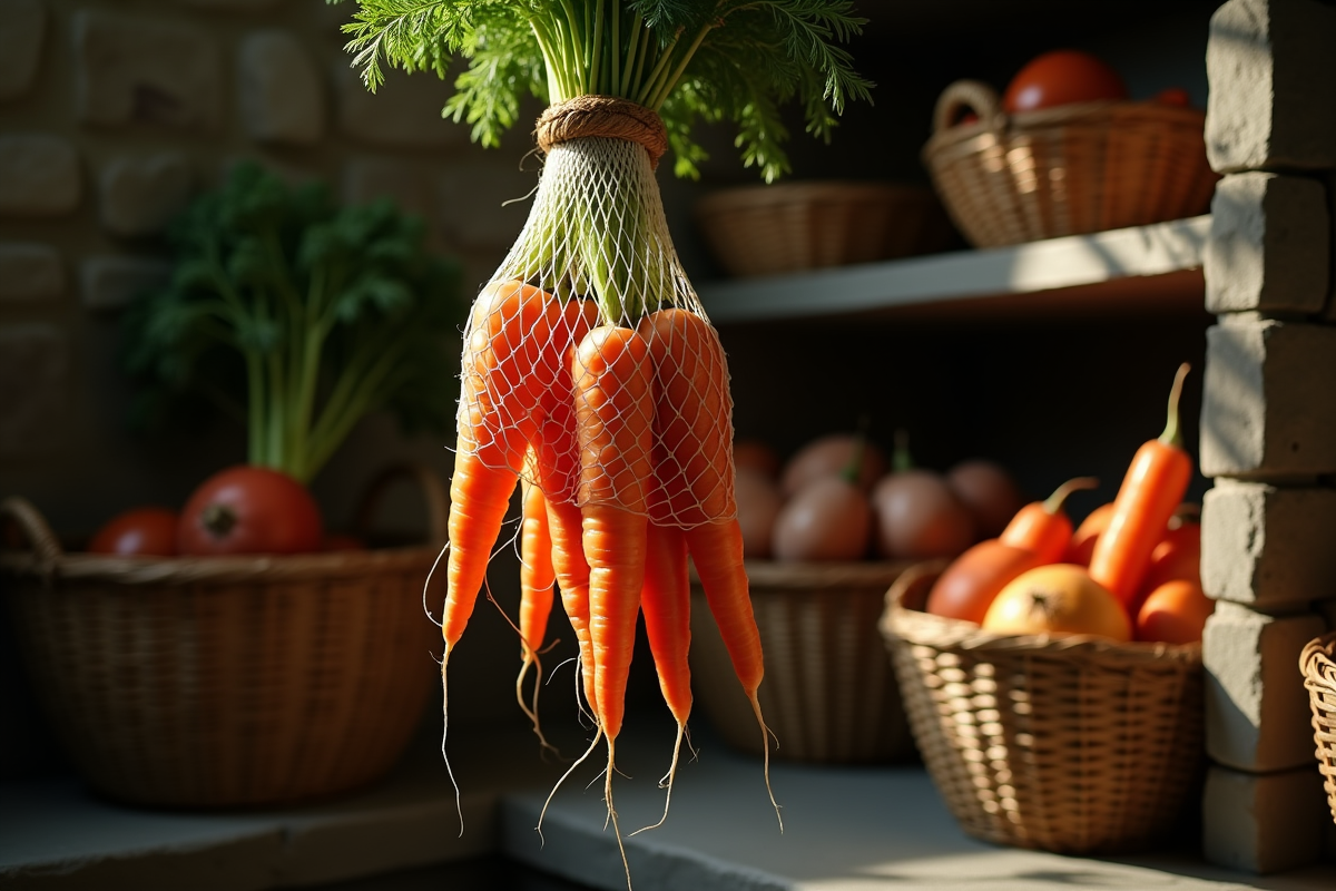 carottes jardin