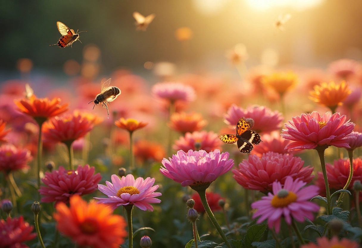 fleurs jardin