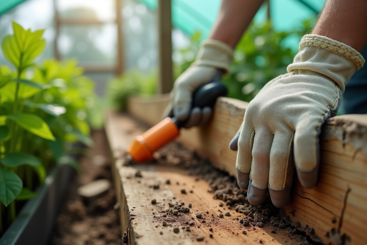 Réparation du bois pourrie d